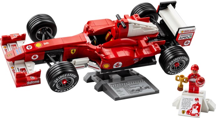 LEGO 11375 Ferrari F2004 Michael Schumacher: Celebrating F1's Most Dominant Car
