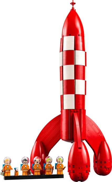 LEGO Ideas 21367 Tintin Moon Rocket: 1,283 Pieces Celebrate a Comics Legend