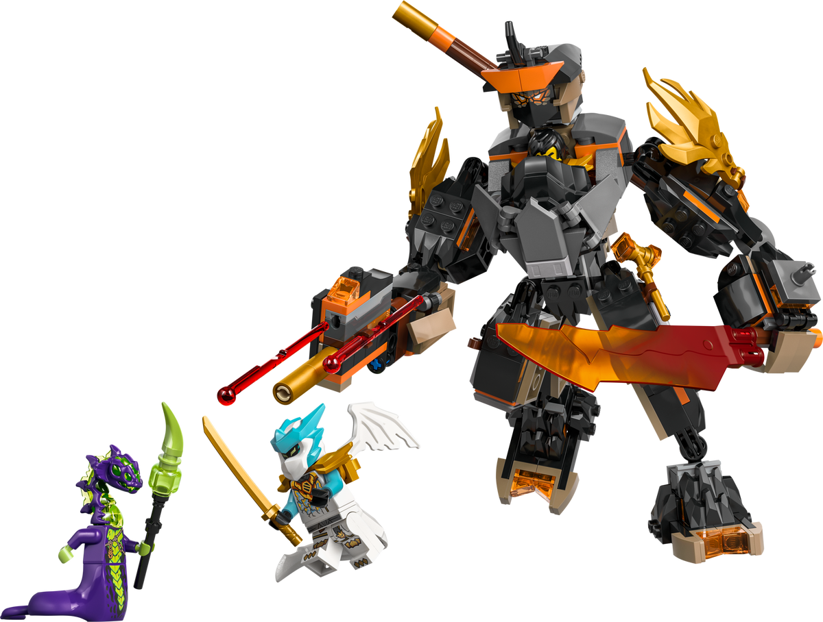 LEGO 71854 Cole's Mission Mech & Dragon Zane.
