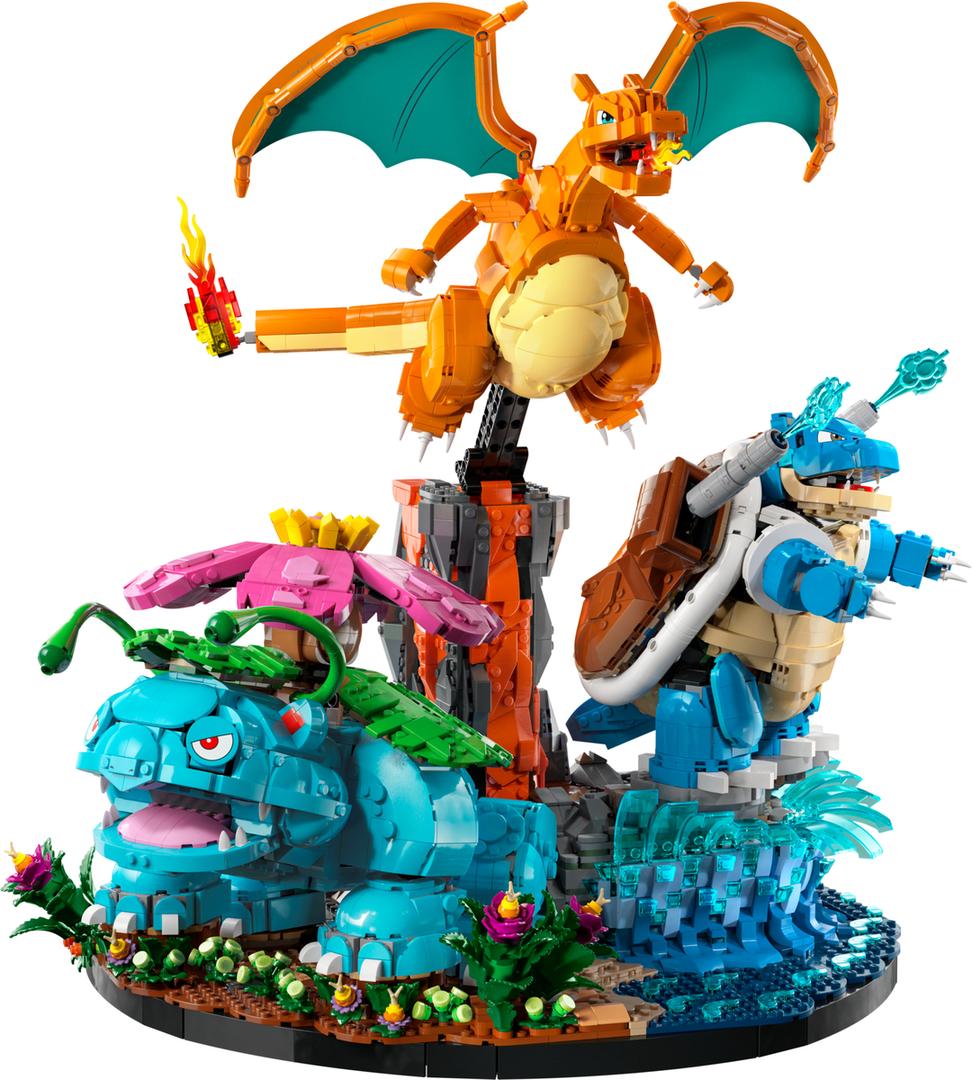 LEGO 72153 Kanto starter trio sellout and review coverage.