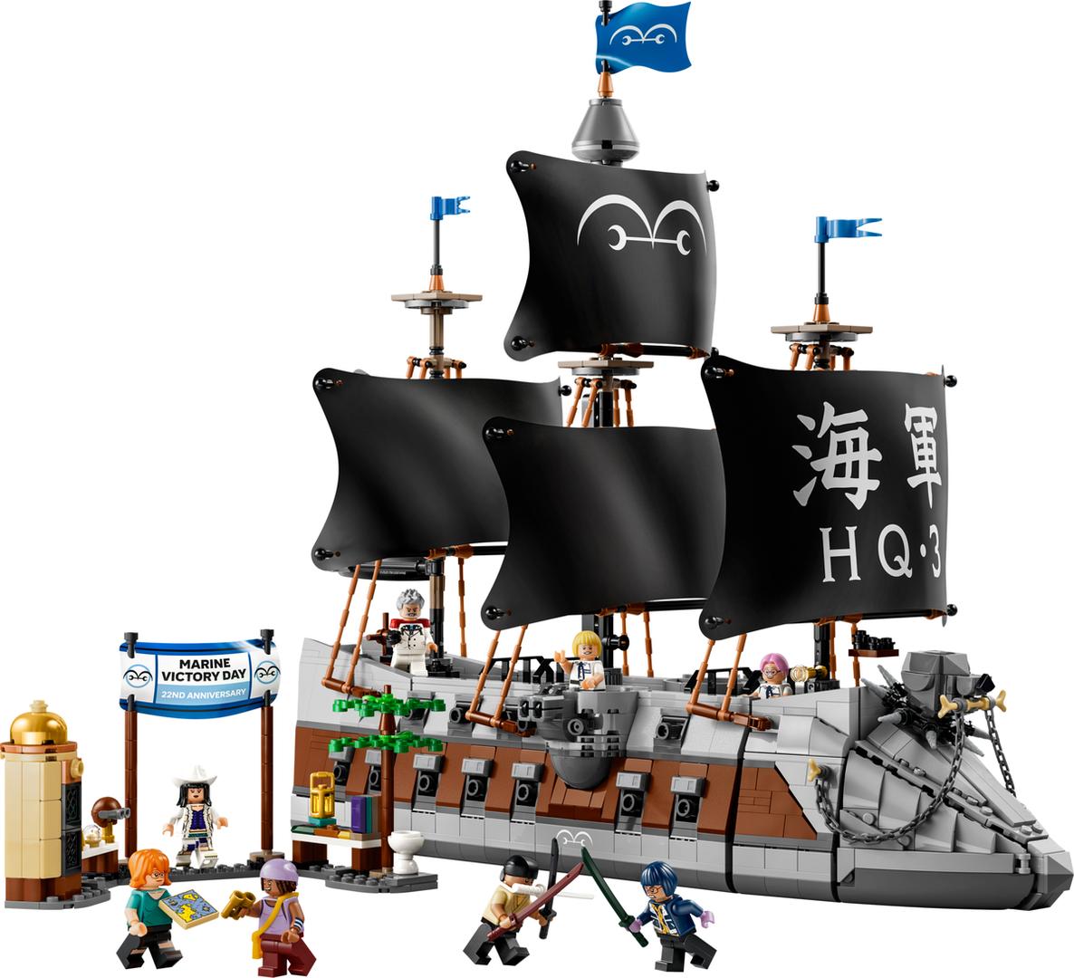 Garp's Marine Battleship
