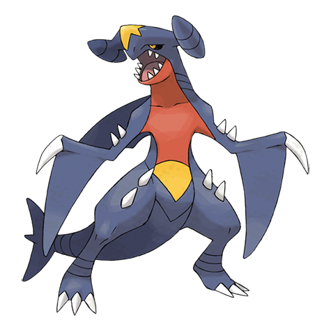 Garchomp - PokéScribe Field Guide official artwork