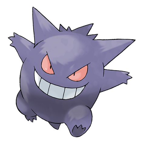 Gengar - PokéScribe Field Guide official artwork