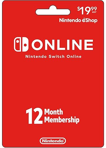 Nintendo Switch Online (12 months)