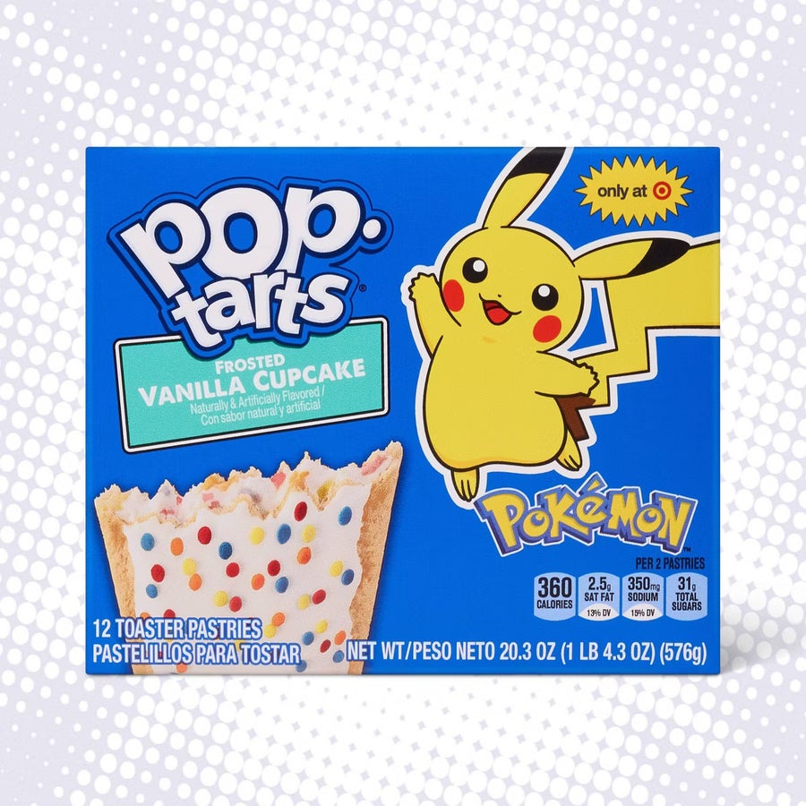 Pokémon Pop-Tarts (Frosted Vanilla Cupcake, 12ct)