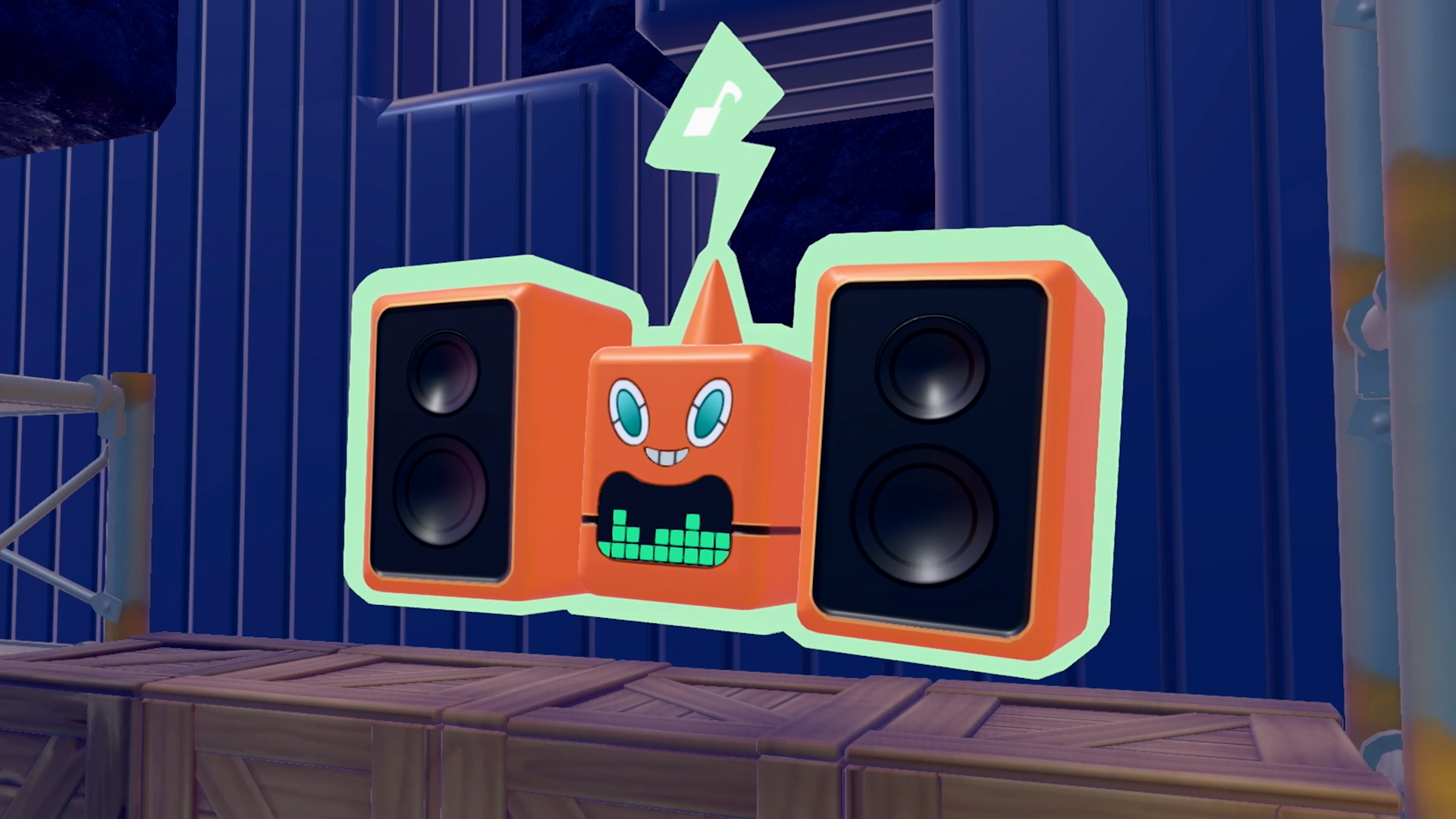 Pokopia open world scene at golden hour