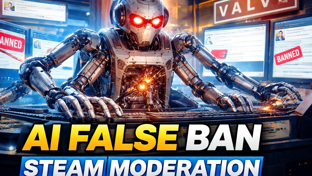 Banned by Steam’s AI for “Naming and Shaming”… Without Naming Anyone