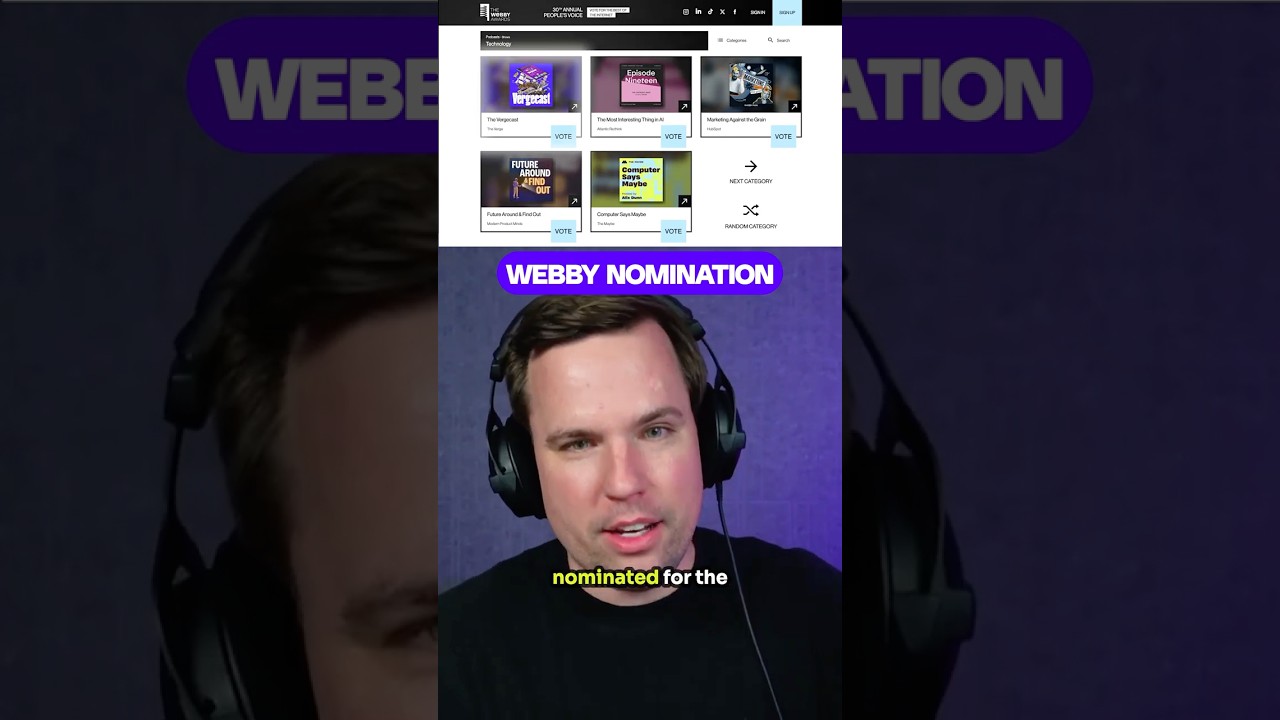 Vergecast is Going for Gold: Why This AI Project Deserves the Webby Award