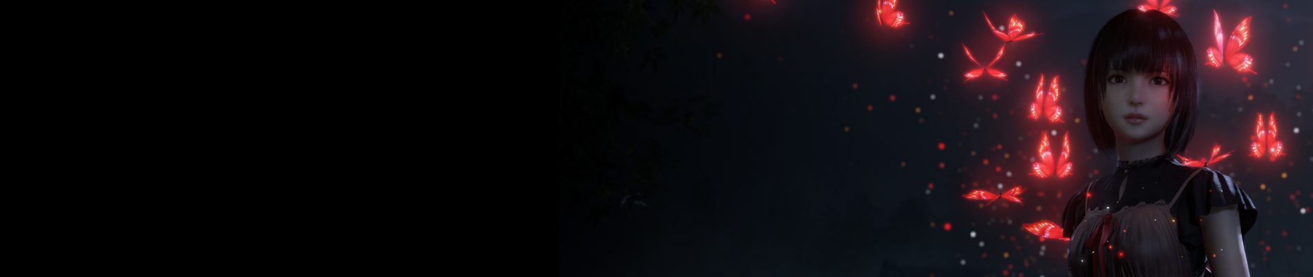 Official Fatal Frame II: Crimson Butterfly Remake banner from Koei Tecmo.
