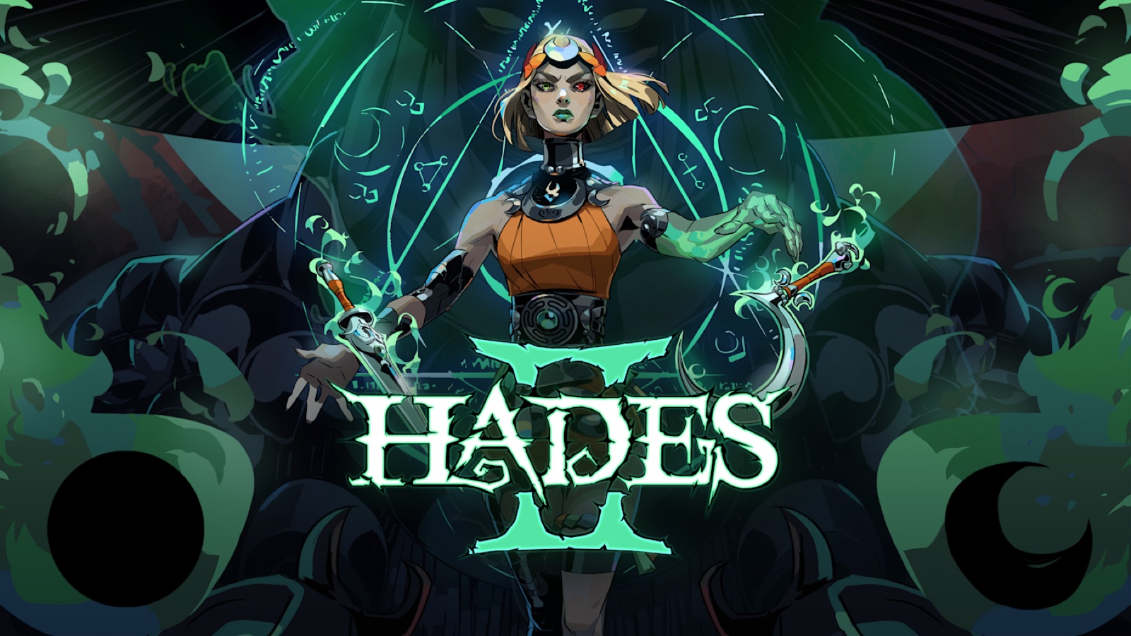 Official Hades 2 key art from Supergiant Games.