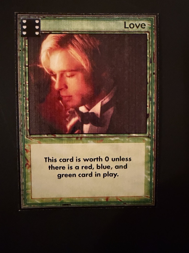 Mood Swings 2002 prototype card from Wizards of the Coast